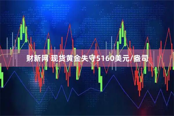 财新网 现货黄金失守5160美元/盎司