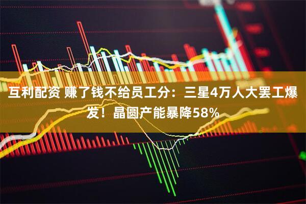 互利配资 赚了钱不给员工分：三星4万人大罢工爆发！晶圆产能暴降58%